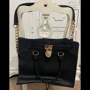Michael Kors Leather Tote Handbag